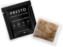 Load image into Gallery viewer, Presto Coffee Bags - (50 x 8g Enveloped Bags)