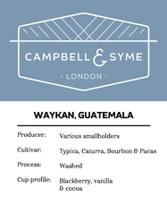 Load image into Gallery viewer, WAYKAN, GUATEMALA