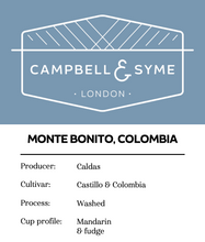 Load image into Gallery viewer, MONTE BONITO, COLOMBIA