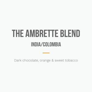 The Ambrette Blend, India/Colombia