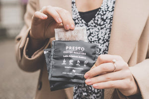 Presto Coffee Bags - (50 x 8g Enveloped Bags)