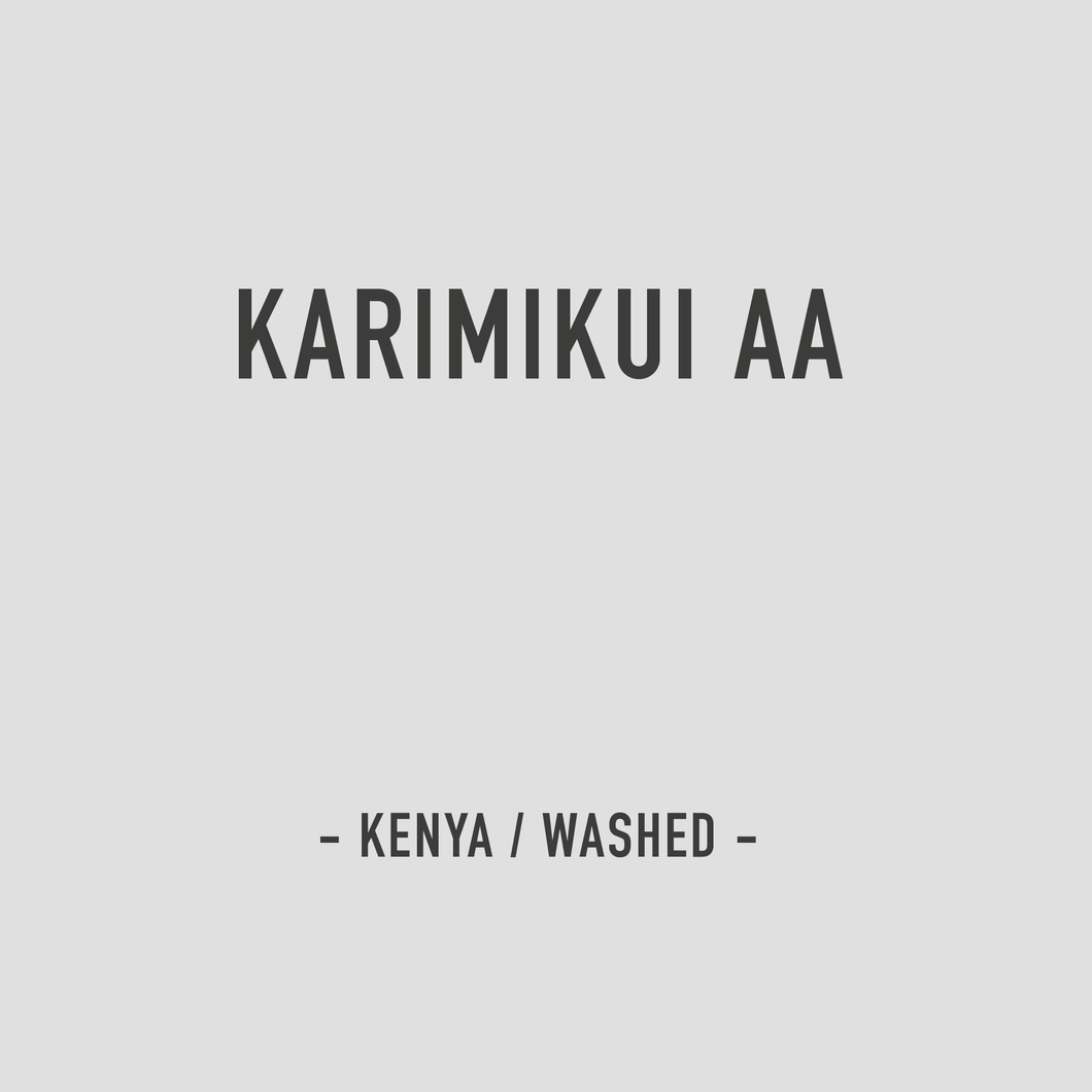 Karimikui AA | Kenya